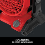 Graphic of CRAFTSMAN Heating & Cooling: Fans highlighting product features