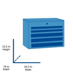 Graphic of CRAFTSMAN Storage: Cabinets & Chests Rolling highlighting product features