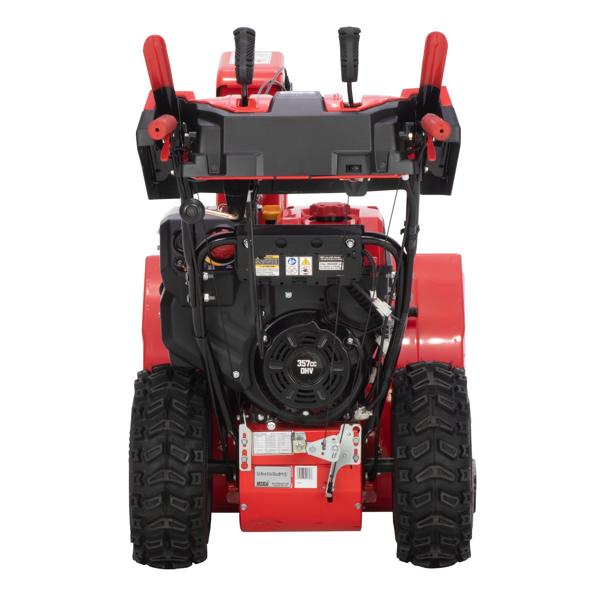 CRAFTSMAN Performance 28 EFI+EGOV Two-Stage Gas Snow Blower on white background