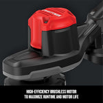 Graphic of CRAFTSMAN String Trimmers highlighting product features