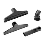 Top view of 4-piece CRAFTSMAN 2-1/2 inch accessory kit for use with CRAFTSMAN wet dry shop vacuums