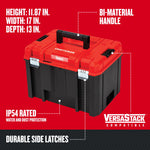 Graphic of CRAFTSMAN Storage: Versastack highlighting product features