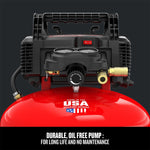 Graphic of CRAFTSMAN Air Tools & Compressors highlighting product features