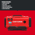 Graphic of CRAFTSMAN Air Tools & Compressors highlighting product features