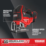 V20 BRUSHLESS RP Jig Saw (Tool Only) on dark background