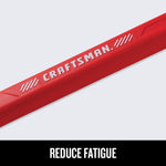 Graphic of CRAFTSMAN Hammers: Dead Blow Hammers: Fiber Grip highlighting product features