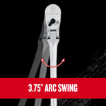 Graphic of CRAFTSMAN Ratchets highlighting product features