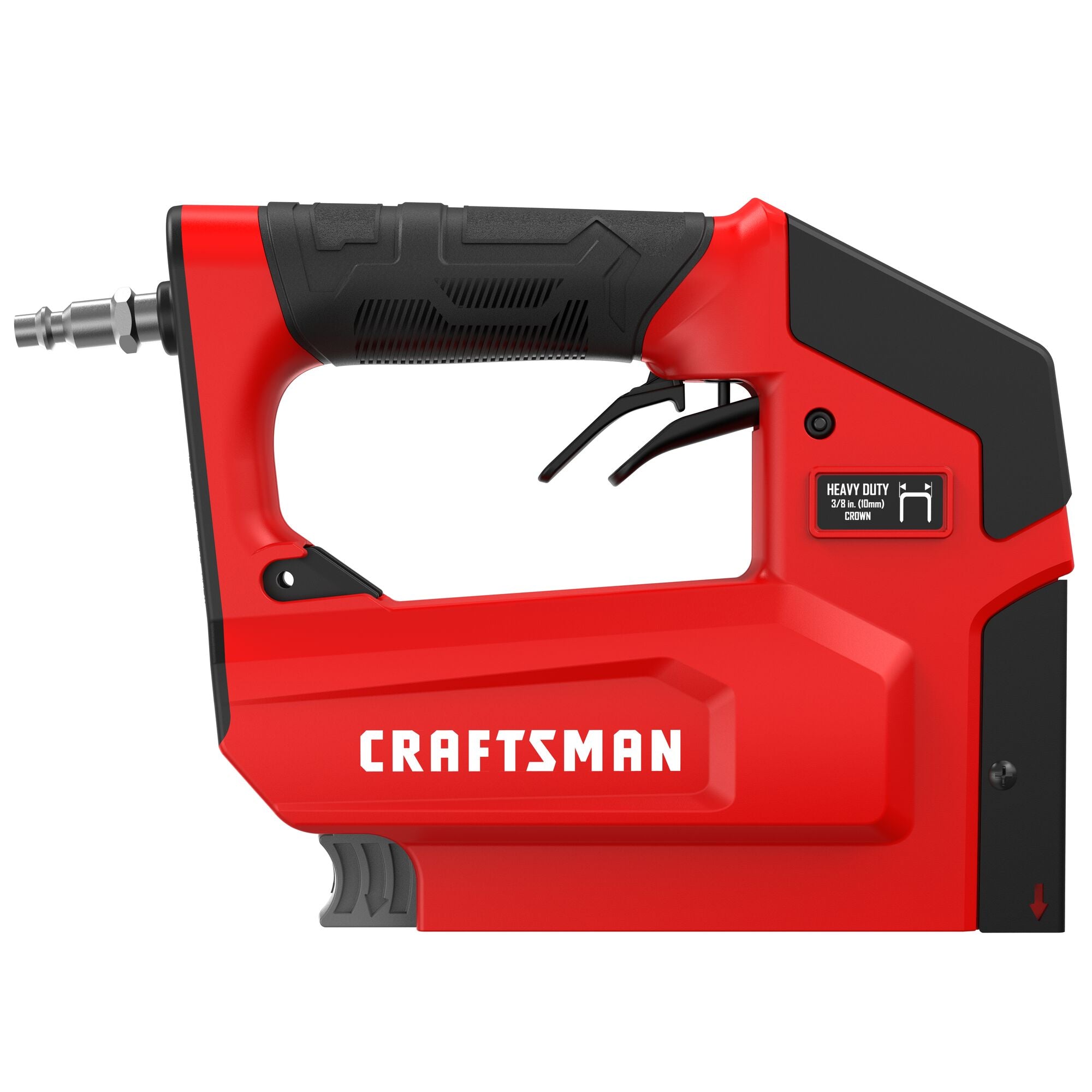 Craftsman Heavy Duty 3/8-in. Crown Stapler on white background side view