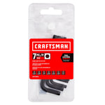 Craftsman 7pc Short Arm Hex Key Set (SAE)