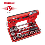 Graphic of CRAFTSMAN Mechanics Tool Set highlighting product features