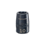 3 eighths inch 10 millimeter metric impact shallow socket.