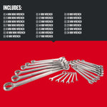 Graphic of CRAFTSMAN Wrenches: Set highlighting product features