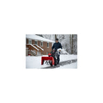 28 inch 357CC two stage self propelled gas snow blower with E F I and E G O V engine being used.