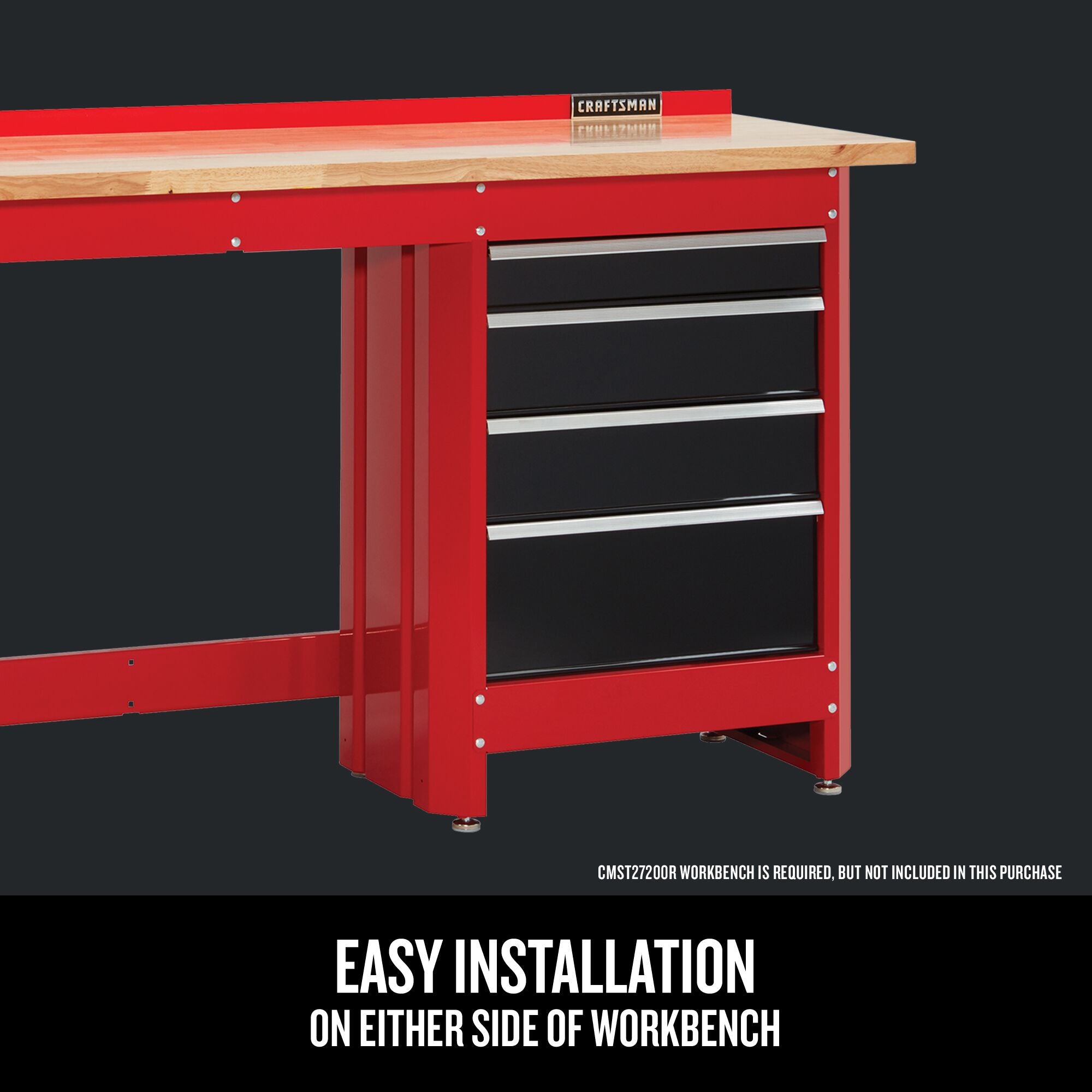 Graphic of CRAFTSMAN Bench & Stationary: Workbench highlighting product features