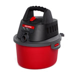 Front facing left angle view of CRAFTSMAN 2.5 Gallon 1.75 Peak Horsepower wet dry shop vacuum