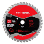 View of CRAFTSMAN Blades: Table Saw packaging