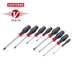 Graphic of CRAFTSMAN Screwdrivers: Set highlighting product features