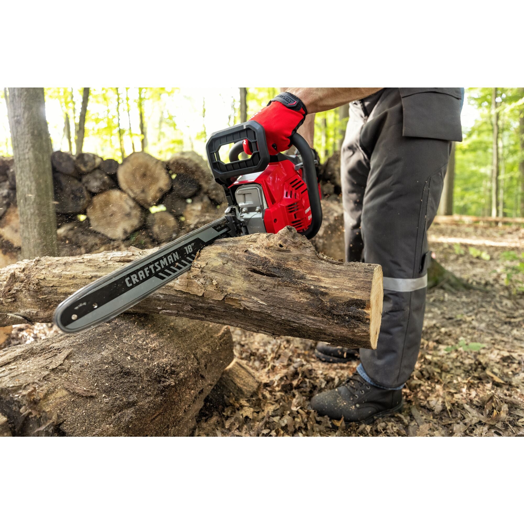 18-in. 42 cc 2-Cycle Gas Chainsaw (S1800) | CRAFTSMAN