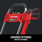 Graphic of CRAFTSMAN Pressure Washers highlighting product features