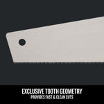 Graphic of CRAFTSMAN Handsaw highlighting product features