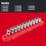 Graphic of CRAFTSMAN Sockets: Set highlighting product features