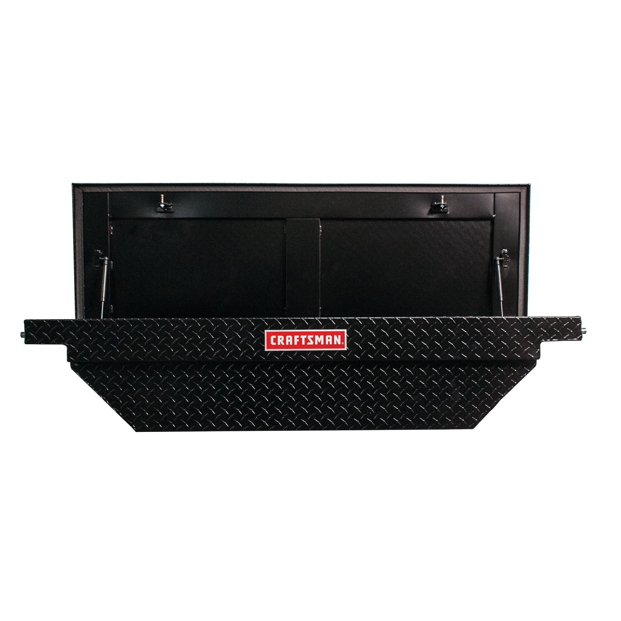 61.5-in x 20-in x 13-in Matte Black Aluminum Crossover Truck Tool Box