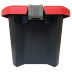 Right profile of 5 Gallon latching tote.