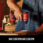 Graphic of CRAFTSMAN Drills: Impact Driver highlighting product features