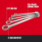 Graphic of CRAFTSMAN Wrenches: Set highlighting product features