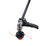 Trimmer feature of 2 Cycle 17 inch straight shaft gas weedwacker trimmer.