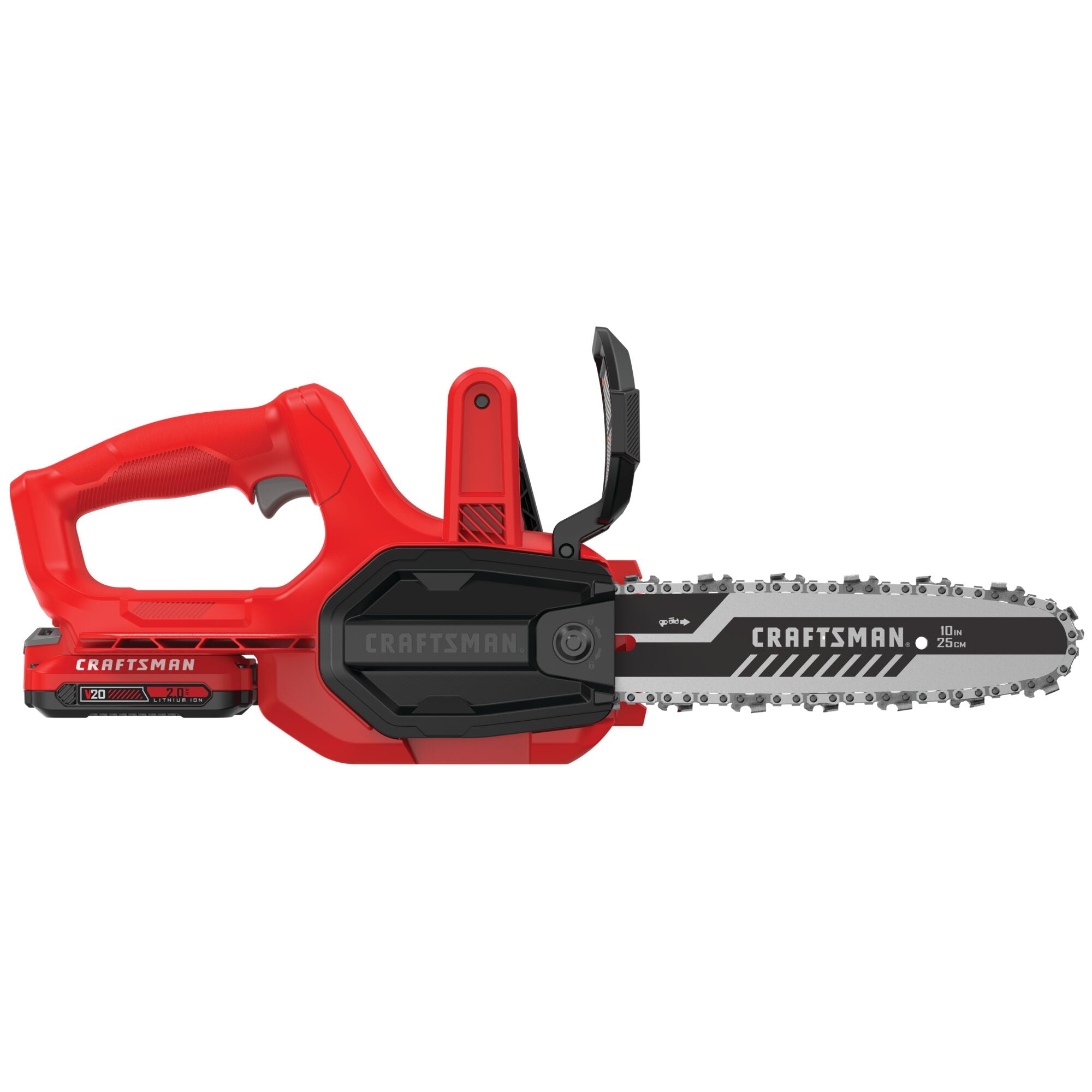 BLACK+DECKER 20-volt Max 10-in Battery 2 Ah Chainsaw (Battery and