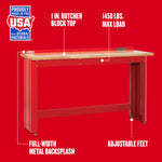 Graphic of CRAFTSMAN Bench & Stationary: Workbench highlighting product features