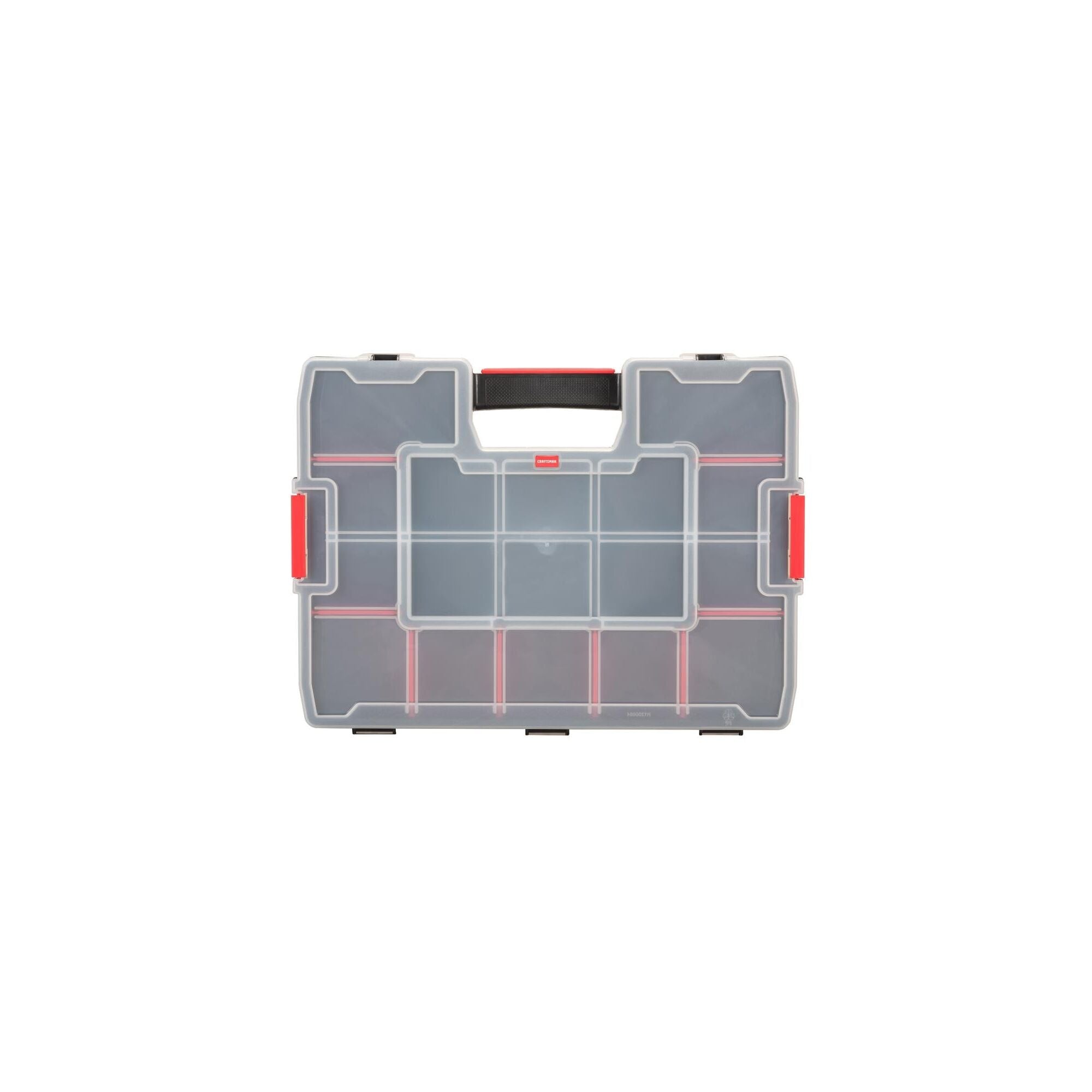 15-Compartment Plastic Small Parts Organizer