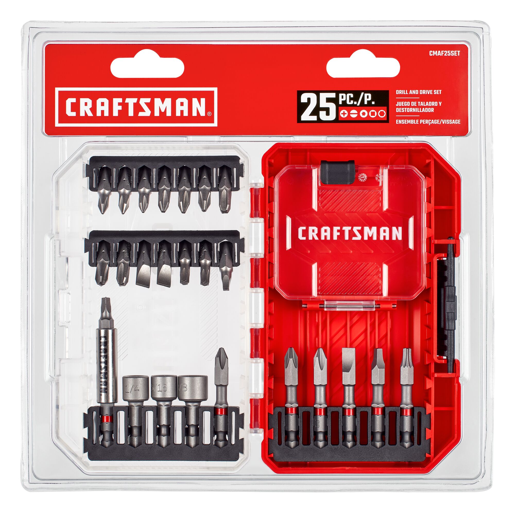 Drill Bit & | Set Bits Drill CRAFTSMAN