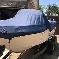 15 foot tri hull boat cover