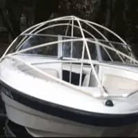 How to make boat cover support system