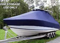 T-Top boat cover with snug fit