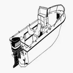 center console boat covers