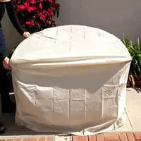 How to get a couch cover to stay in place