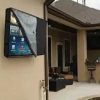 waterproof covering for outdoor tv