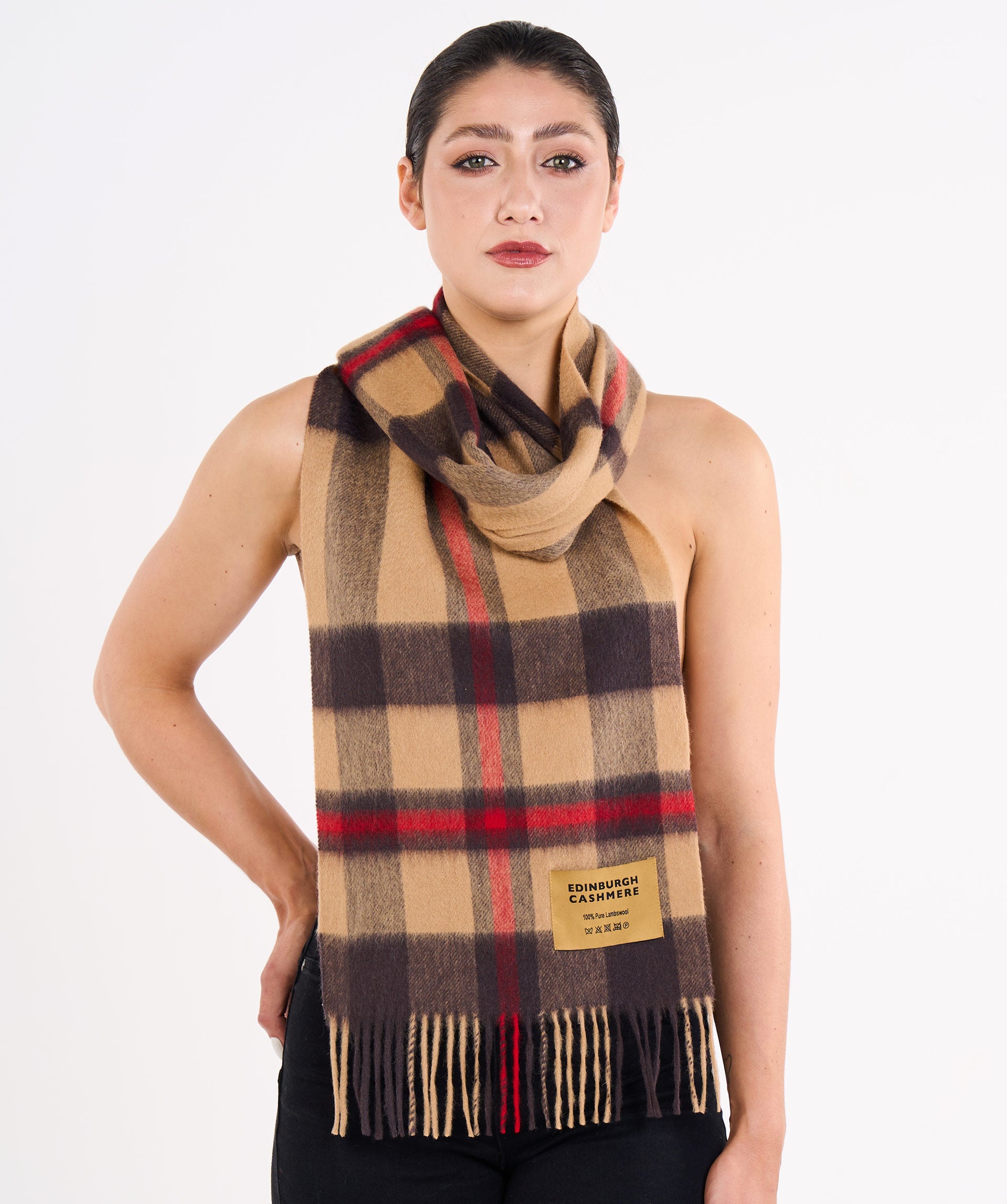 Womans and mans  Cashmere Scarf  Iconic  Exclusive Design DC Scott