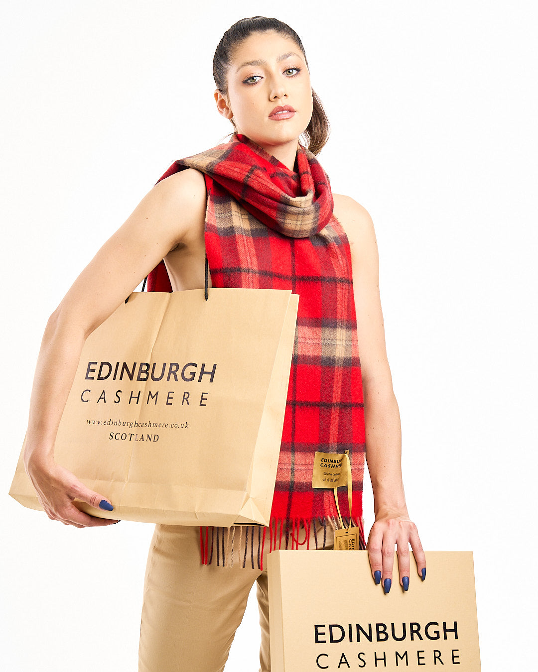 Official Scottish Cashmere Scarves Brand