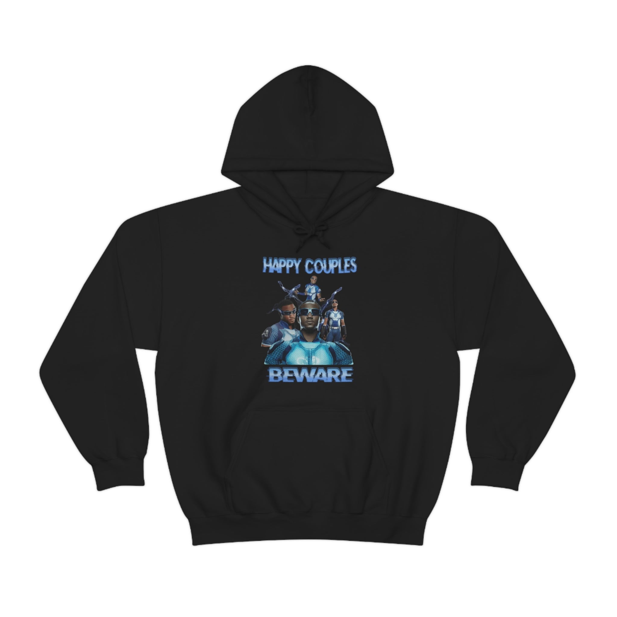 "Happy Couples Beware" Unisex Hooded Sweatshirt - T2FT Tee