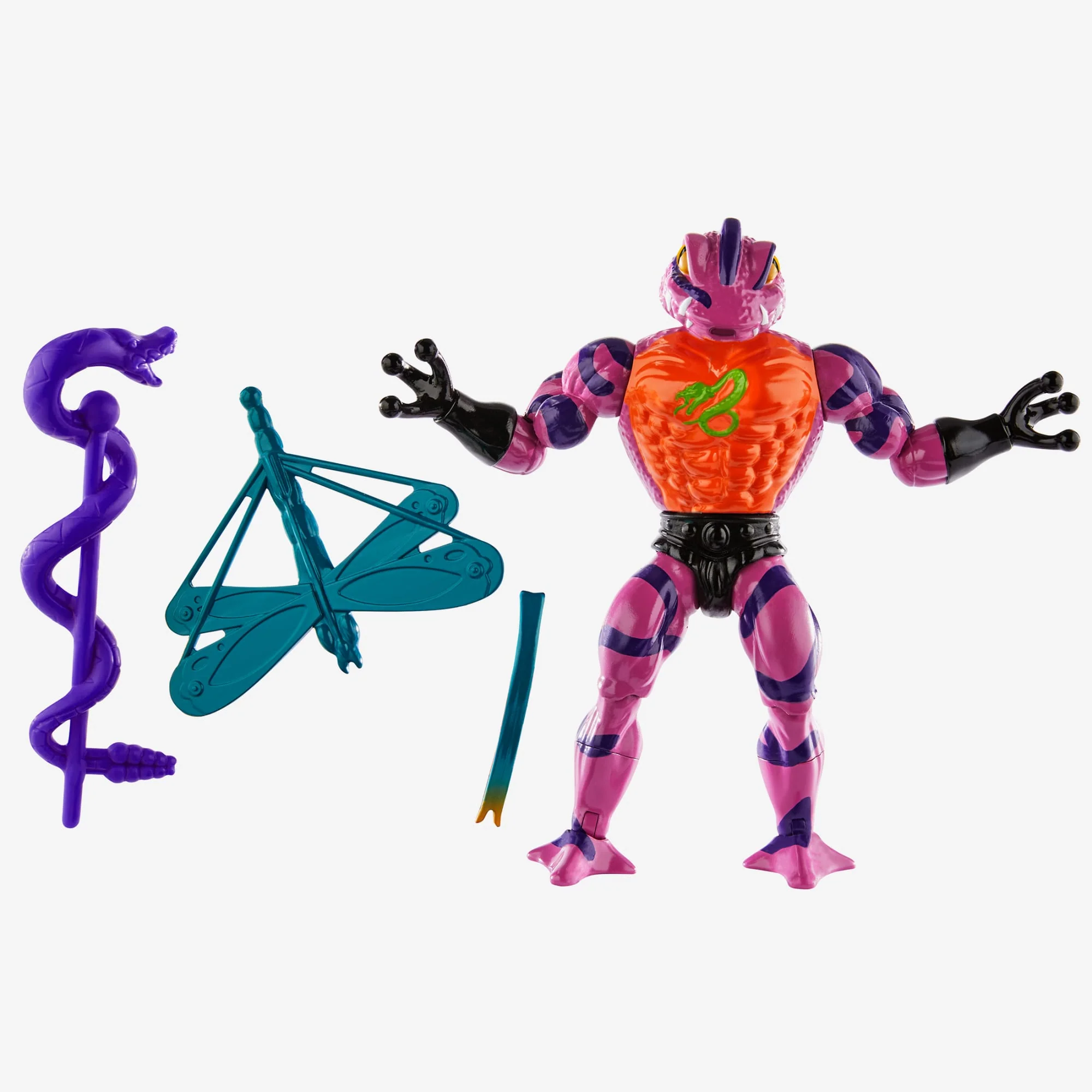 Tung Lashor - Masters of the Universe - Origins - Rise of the Snake Men *Not Mint*