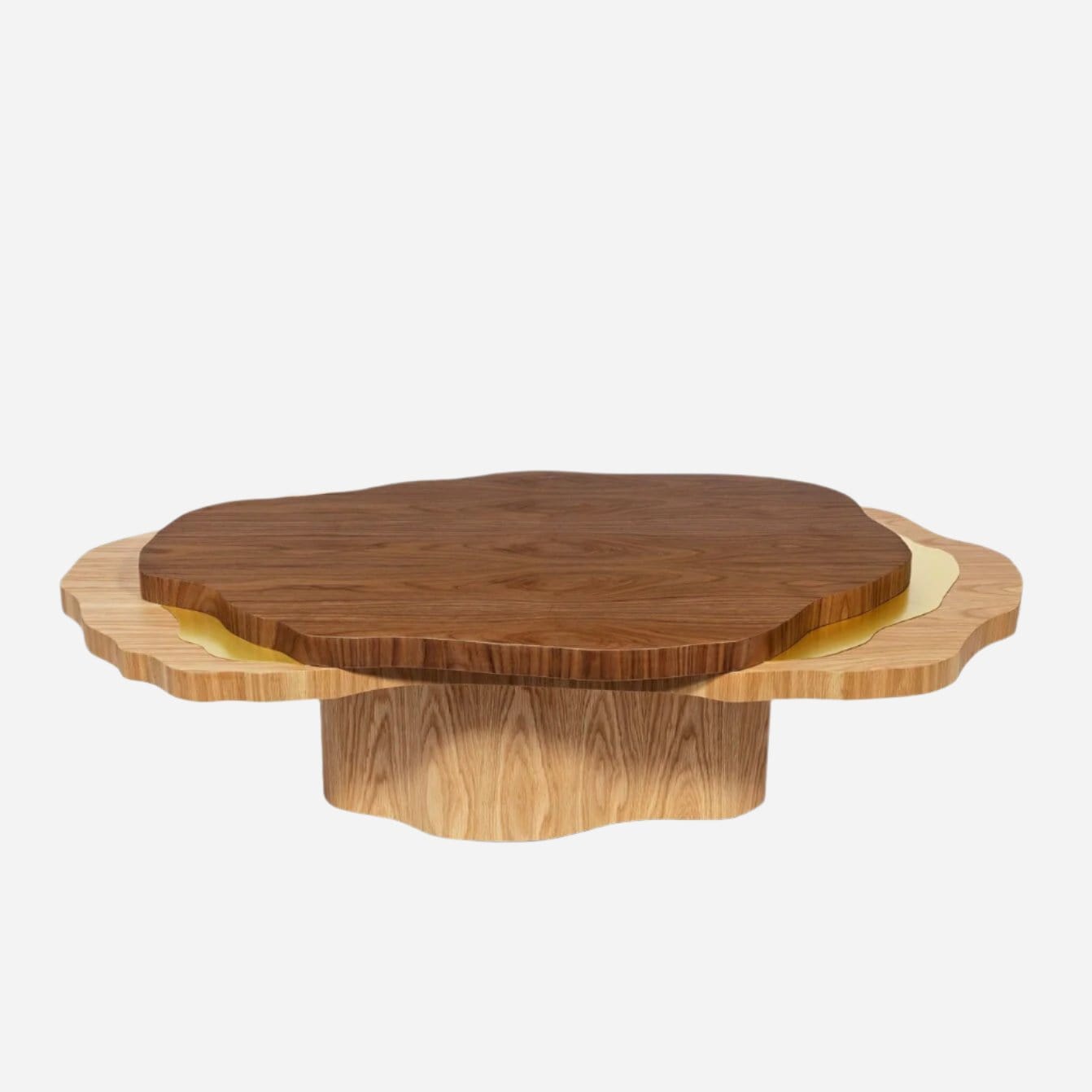 ARIZONA WALNUT & OAK COFFEE TABLE