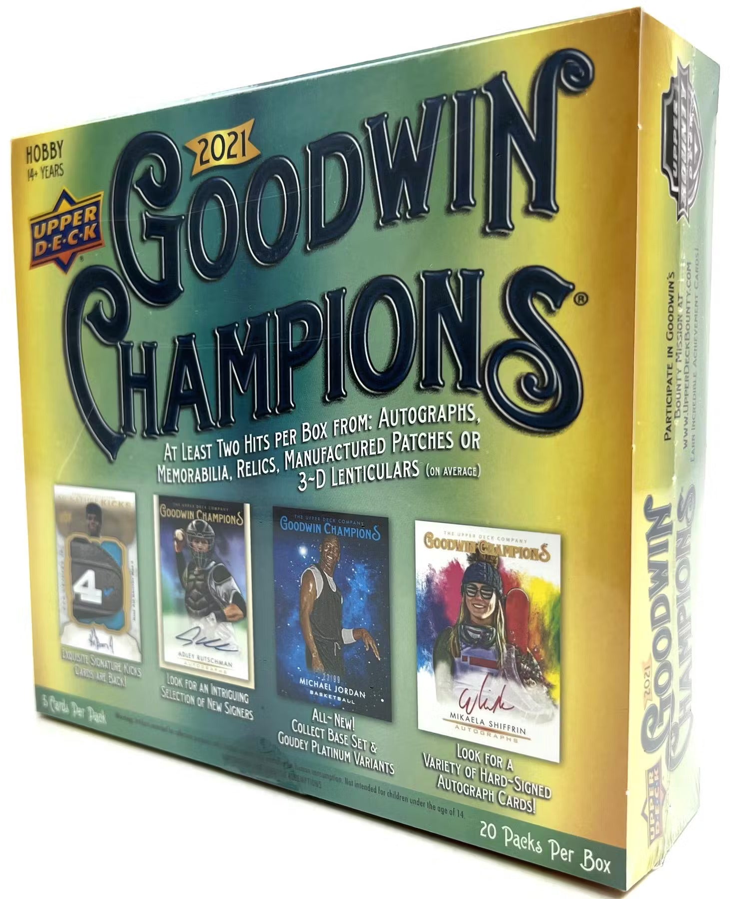 upper DECK GOODWIN CHAMPIONS 未開封20パック | hartwellspremium.com