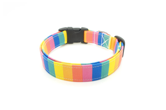Rainbow Tie Dye Dog Collar – Kira's Pet Shop