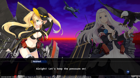 Azur Lane: Crosswave - Character - Hornet