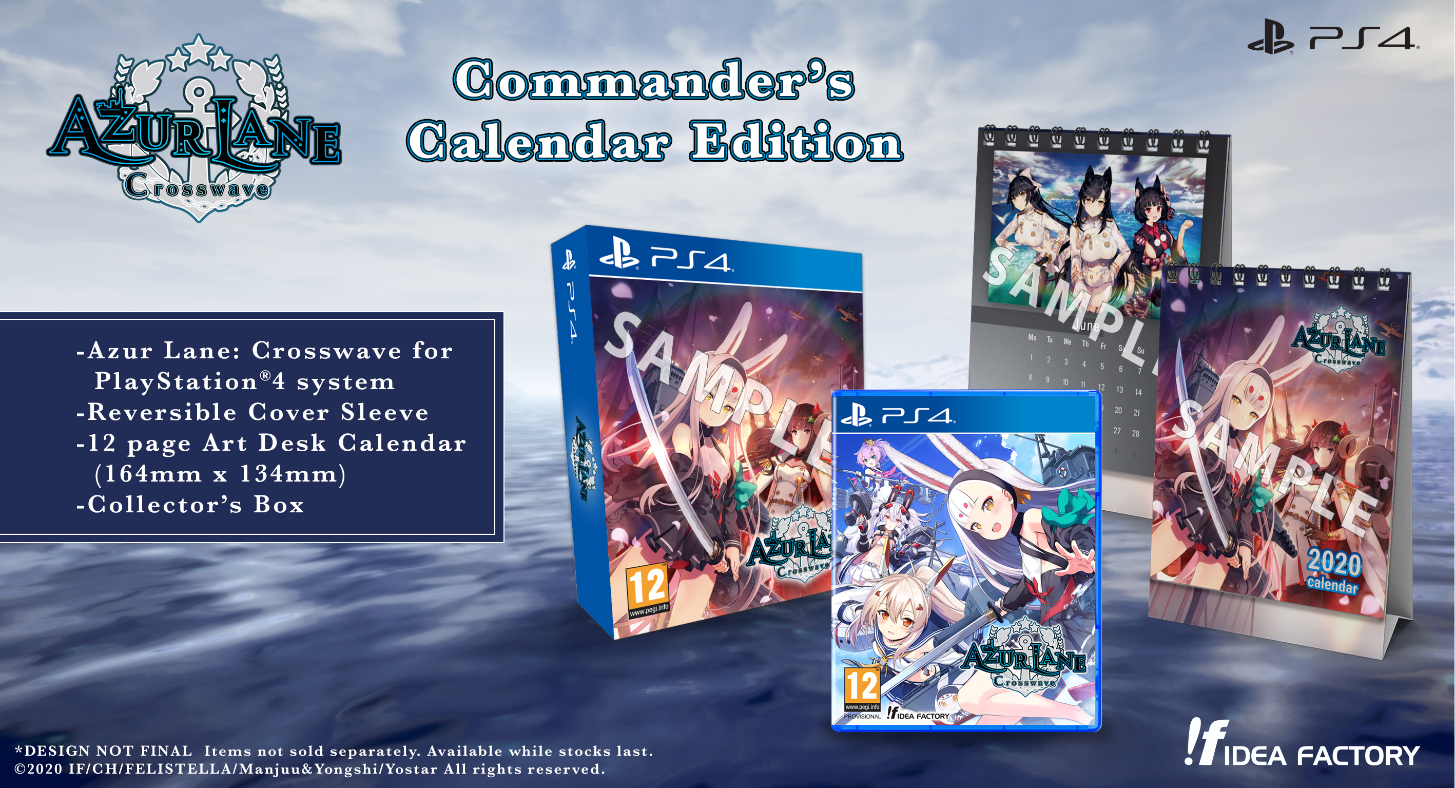 Azur Lane: Crosswave – Commander’s Calendar Edition