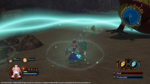 Arc of Alchemist - Screenshot - Lunagear - Battle